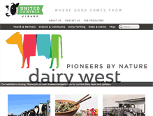 Tablet Screenshot of idahodairy.com